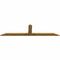 Ekena Millwork Portland Rough Sawn Timber Gable Bracket, Western Red Cedar, 108"W x 27"H x 2"D x 6"F, 6/12 Pitch GBW108X27X0206POR00RWR - alternate 2